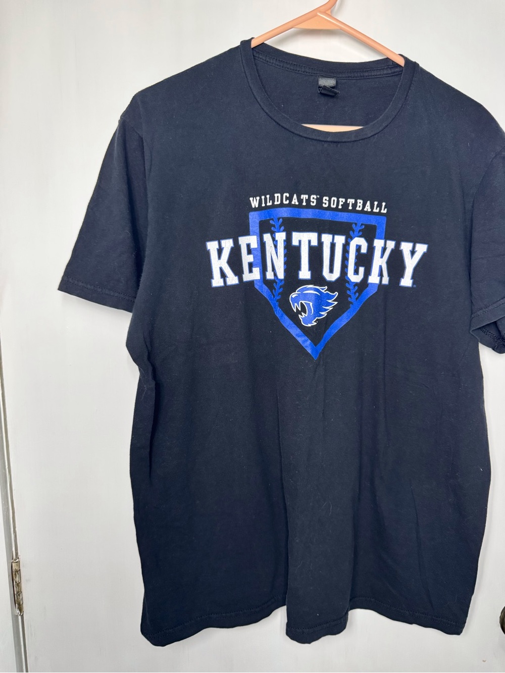 Kentucky Wildcats Softball Graphic Tee - Black & Blue bundle of 2